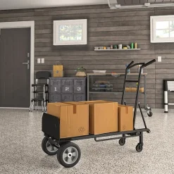 Cosco Convertible Hand Truck, 800 lb. Capacity, Black (12217BLK1E)