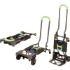 Cosco Shifter Convertible Hand Truck, 300 lb. Capacity, Black/Green (12222PBG1E)