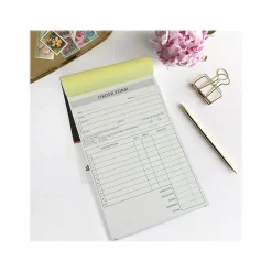 Cosco Simple 2-Part Carbonless Work Orders, 5.5