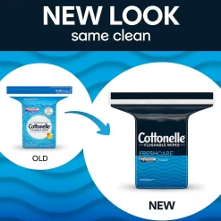 Cottonelle Flushable Wet Wipes, 252 Wipes/Refill (43541)