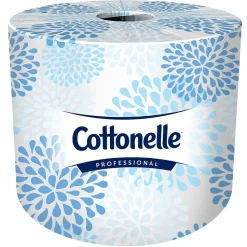 Cottonelle Professional Recycled Toilet Paper, 2-ply, White, 451 Sheets/Roll, 20 Rolls/Case (13135)