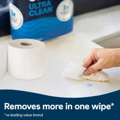 Cottonelle Ultra CleanCare 1-Ply Standard Toilet Paper, White, 312 Sheets/Roll, 24 Mega Rolls/Pack (53757)