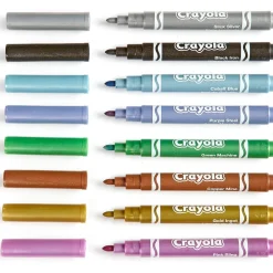 Crayola® Metallic Markers, Pack of 8 (BIN588628)