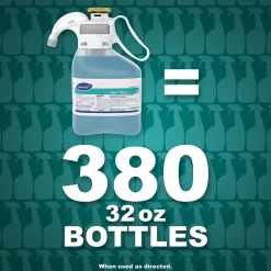 Crew NA SC Non-Acid Bowl & Bathroom Restroom Cleaner for Diversey SmartDose, Floral Scent, 47.3oz. (5019237)
