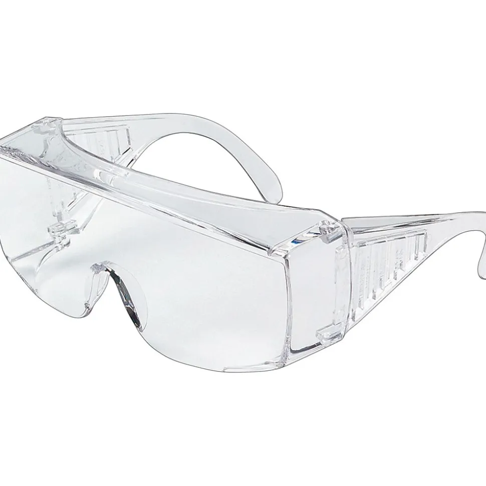 Crews Yukon Safety Glasses, Clear, Uncoated