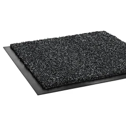 Crown Cross-Over Wiper/Scraper Floor Mat, 48" x 72", Gray (CWNCS0046GY)
