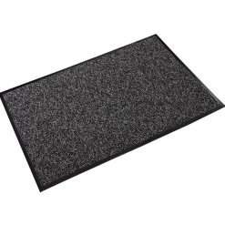 Crown Fore-Runner Indoor/Outdoor Scraper Floor Mat, 36" x 60", Gray (CWNFN0035GY)
