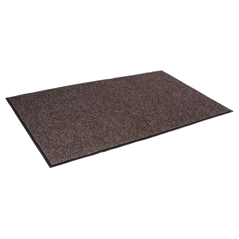 Crown Mats Marathon Commercial Wiper/Scraper Entrance Floor Mat, 6' x 10', Dark Brown (MN 0610DB)