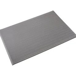 Crown Mats Tuff-Spun Foot-Lover Anti-Fatigue Mat, 36" x 144", Gray (FL 3612GY)