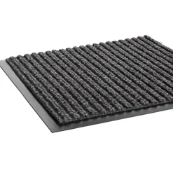 Crown Needle-Rib Wiper/Scraper Floor Mat, 36" x 60", Gray (CWNNR0035GY)