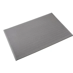 Crown Tuff-Spun Foot-Lover Anti-Fatigue Floor Mat, 27" x 36", Gray (CWNFJS736GY)