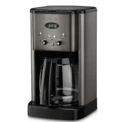 Cuisinart Brew Central 12-Cups Automatic Drip Coffee Maker, Black Stainless (DCC-1200BKSP1)