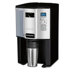 Cuisinart Coffee on Demand 12-Cups Automatic Drip Coffee Maker, Black Stainless (DCC-3000P1)