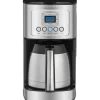 Cuisinart 12-Cups Automatic Drip Coffee Maker, Black Stainless (DCC-3400P1)