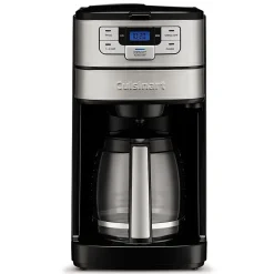 Cuisinart 12-Cups Single Serve & Automatic Drip Coffee Maker, Black Stainless (DGB-400)