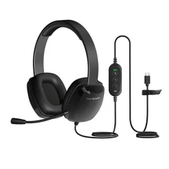 Cyber Acoustics AC-6014 Stereo Headset, USB-C