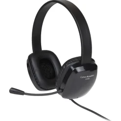 Cyber Acoustics AC Stereo Computer Headset, Over-the-Head, Black (AC-6008)