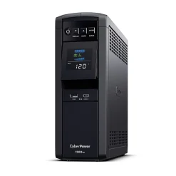 CyberPower PFC Sinewave 1500VA UPS, 12-Outlets, Black (CP1500PFCLCD)