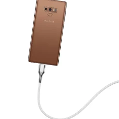 Cygnett Armored 2.0 USB-C to USB-A Charge and Sync Cable, 6', White (CY2698PCUSA)