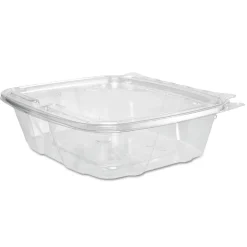 Dart ClearPac Clear Container Lid Combo-Packs, 24 oz, Clear, 200/carton (DCCCH24DEF)