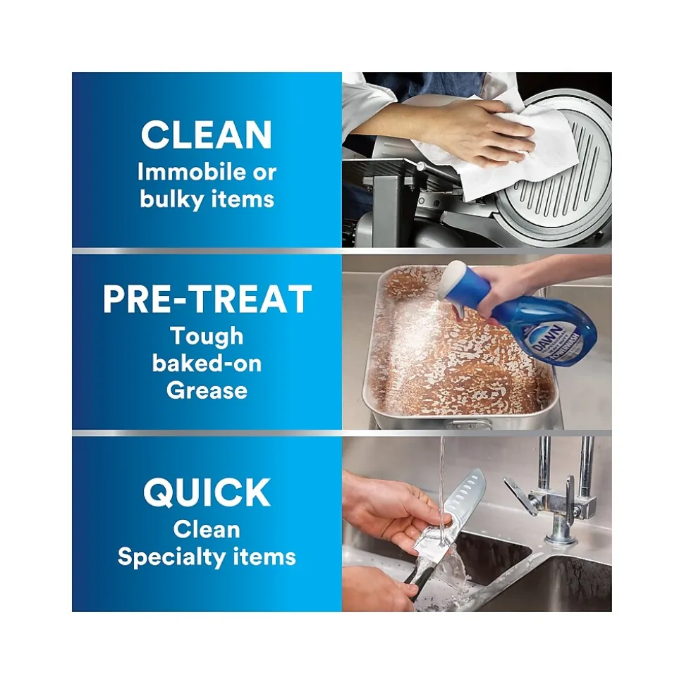 Dawn Professional Heavy Duty Powerwash Dish Soap Spray, 16 fl. oz. (12300)