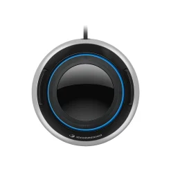 3Dconnexion SpaceMouse Wired Ambidextrous USB Mouse, Black/Silver (3DX-700059)