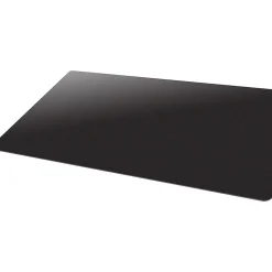 Deflect-O Black Mat Hard Floor Chair Mat, 45" x 53'', Black (CM21242BLKCOM)