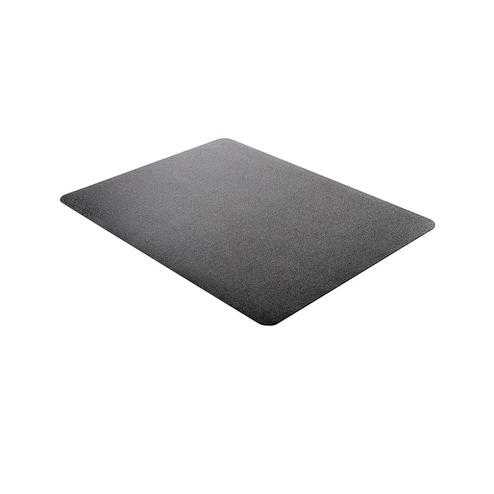 Deflect-O EconoMat Hard Floor Chair Mat, 46" x 60'', Black (CM21442FBLKCOM)
