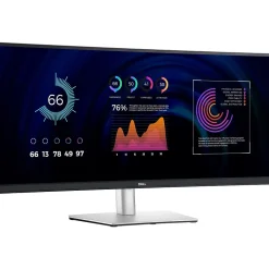 Dell 34" 60 Hz Curved LCD Monitor, Black/Gray (P3424WE)