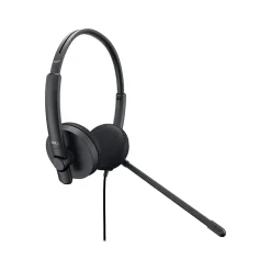 Dell Noise Canceling Stereo On Ear Headset, USB-A/3.5mm (WH1022)