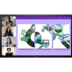 Dell P 65" 4K Ultra HD 60 Hz LCD Monitor, Black (P6524QT)