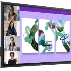 Dell P 65" 4K Ultra HD 60 Hz LCD Monitor, Black (P6524QT)