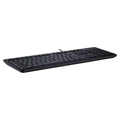 Dell QuietKey Ergonomic Keyboard, Black (KB212-B)