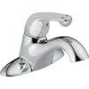Delta Commercial HDF Single Handle Centerset Restroom Faucet, Chrome (501LF-HGMHDF)