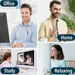 Delton 24ECA Stereo Earbuds, USB Type-C (DWH24ECA)