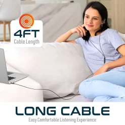 Delton 24ECA Stereo Earbuds, USB Type-C (DWH24ECA)