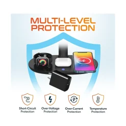 Delton HS1 Headset Stand and Wireless Charger with USB Type-C PD Adapter (DHSWC1)