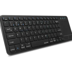 Delton N60 Bluetooth Keyboard with Touchpad, Small Portable Wireless Computer Keyboard, Black (DKMIN60-WB)