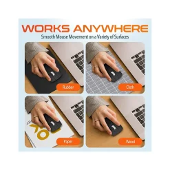 Delton S18 Wireless Optical Mouse, Black (DMS18-WB)