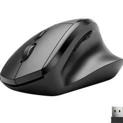 Delton S30 Wireless Optical 2.4 GHz Mouse, Black (DMERGS30-WB)