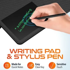 Delton S8/D101 Wireless Optical 2.4 GHz Mouse and Non-Skid Mouse Pad, Black (DMMPADKIT101)