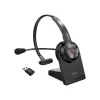 Delton 50X Pro Wireless Noise Canceling Bluetooth Mono Computer On-Ear Headset, Black (DBTHEAD50XBTDL)