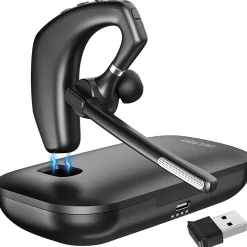 Delton 95X Wireless Noise Canceling Bluetooth Computer Headset, MS Teams, Black (DBH95X)