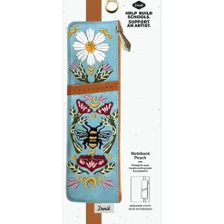 Denik Honeybee Tea Notebook Pouch, Multicolor (NBPOUCH1782)