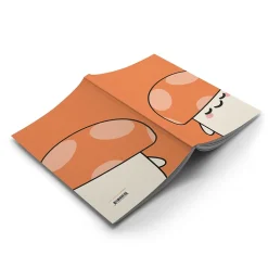 Denik Smoko Kai Mushroom Journal, 5.25" x 8.25", College Ruled, 144 Pages (LFC1891L)