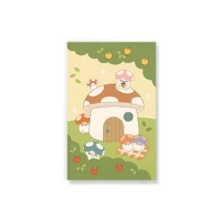 Denik Smoko Mushroom Garden Journal, 5.25" x 8.25", College Ruled, 144 Pages (LFC1888L)