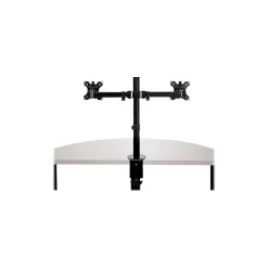Desk Mount Dual Monitor Arm - Ergonomic VESA Compatible Mount for up to 32 inch Display - Desk Clamp / Grommet - Articulating