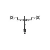 Desk Mount Dual Monitor Arm - Ergonomic VESA Compatible Mount for up to 32 inch Displays - Desk / C-Clamp - Articulating