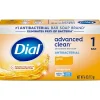 Dial Advanced Clean Antibacterial Bar Soap, Gold Scent, 36/Carton (00052336926172)