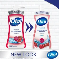 Dial Antibacterial Foaming Hand Soap, Power Berries Scent, 8/Carton (017000347271)
